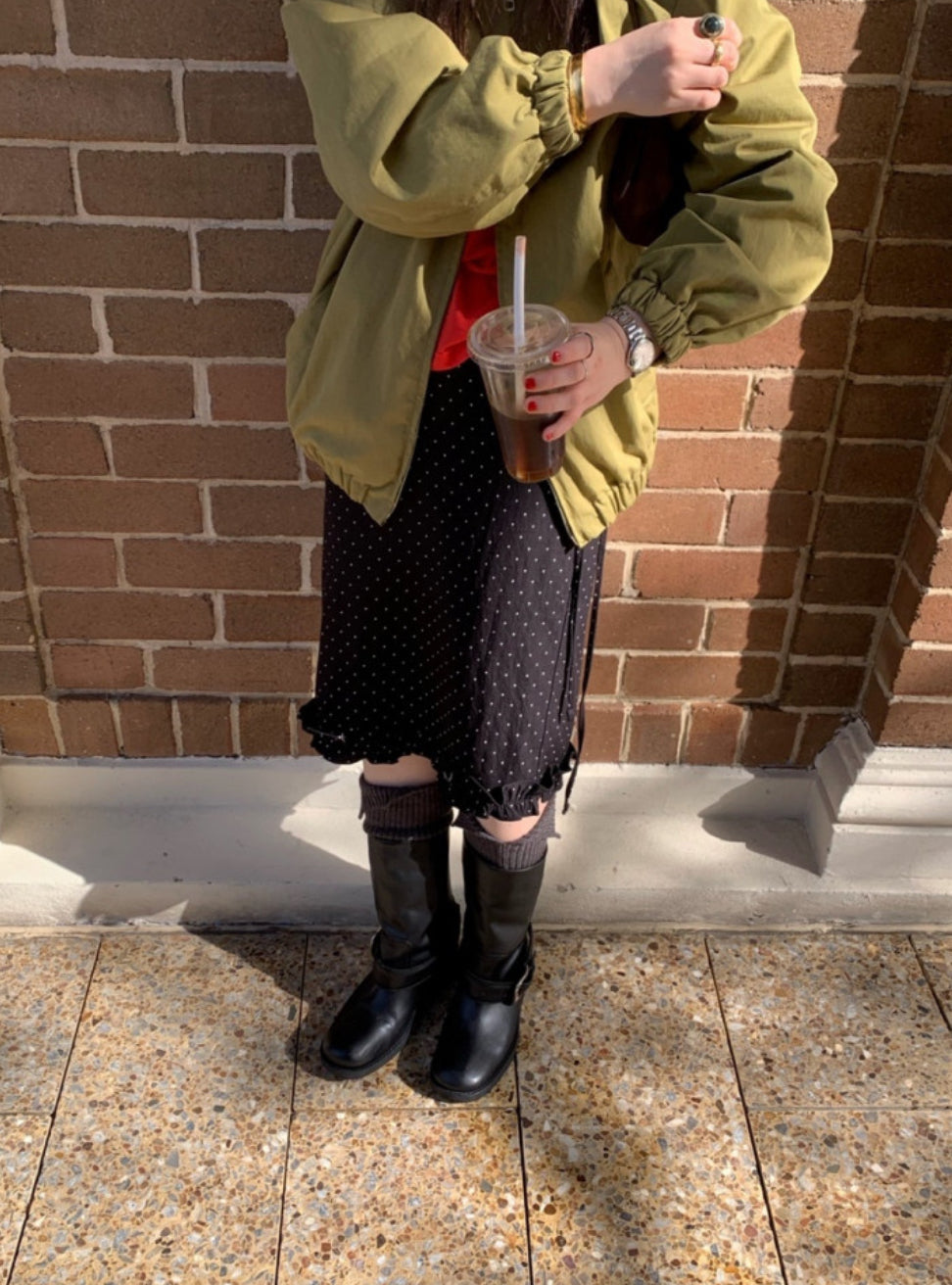 Frill Dots Skirt