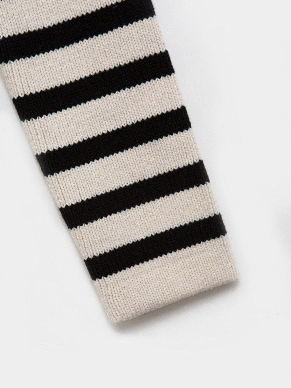 French Striped Cardigan