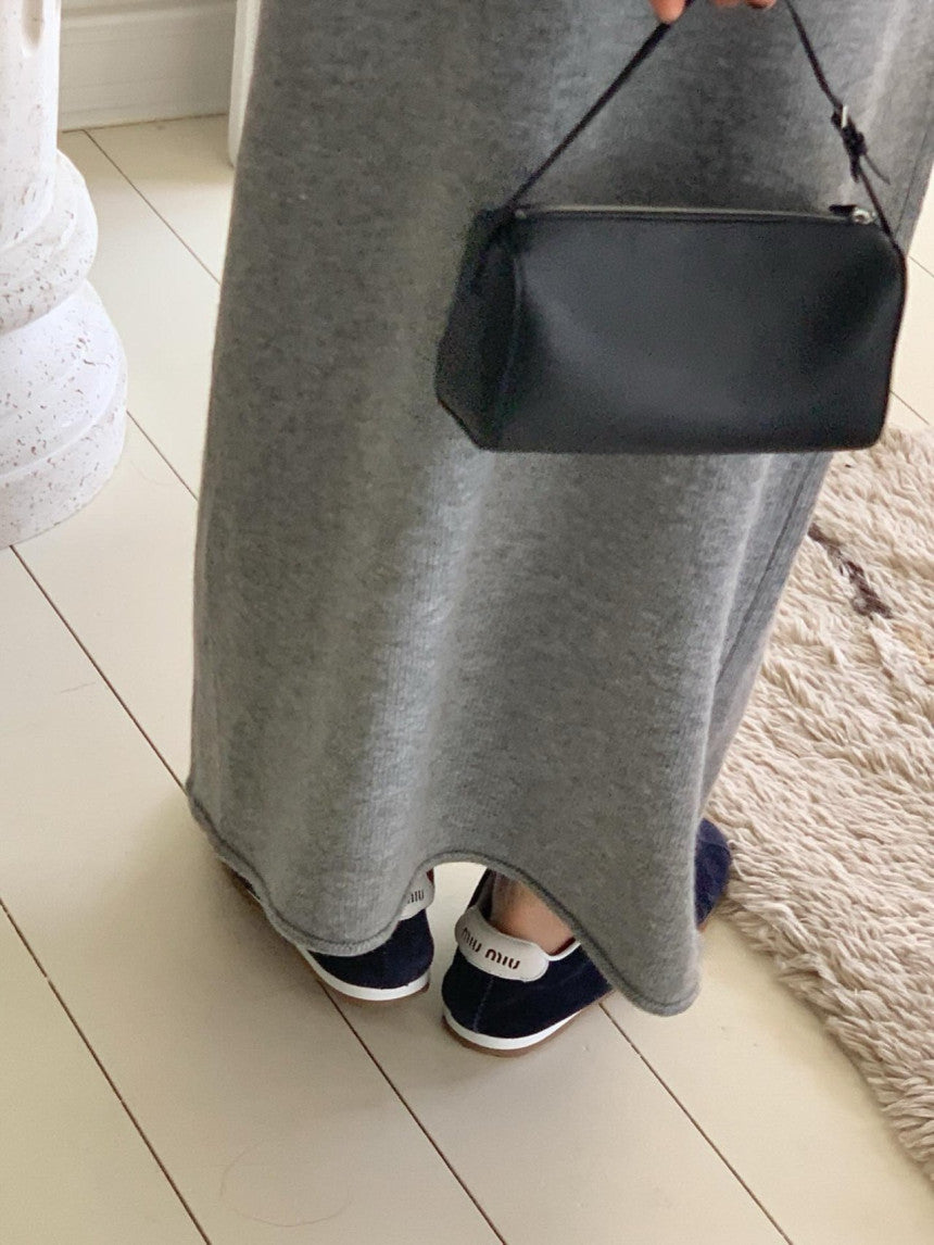 Knit Midi Skirt