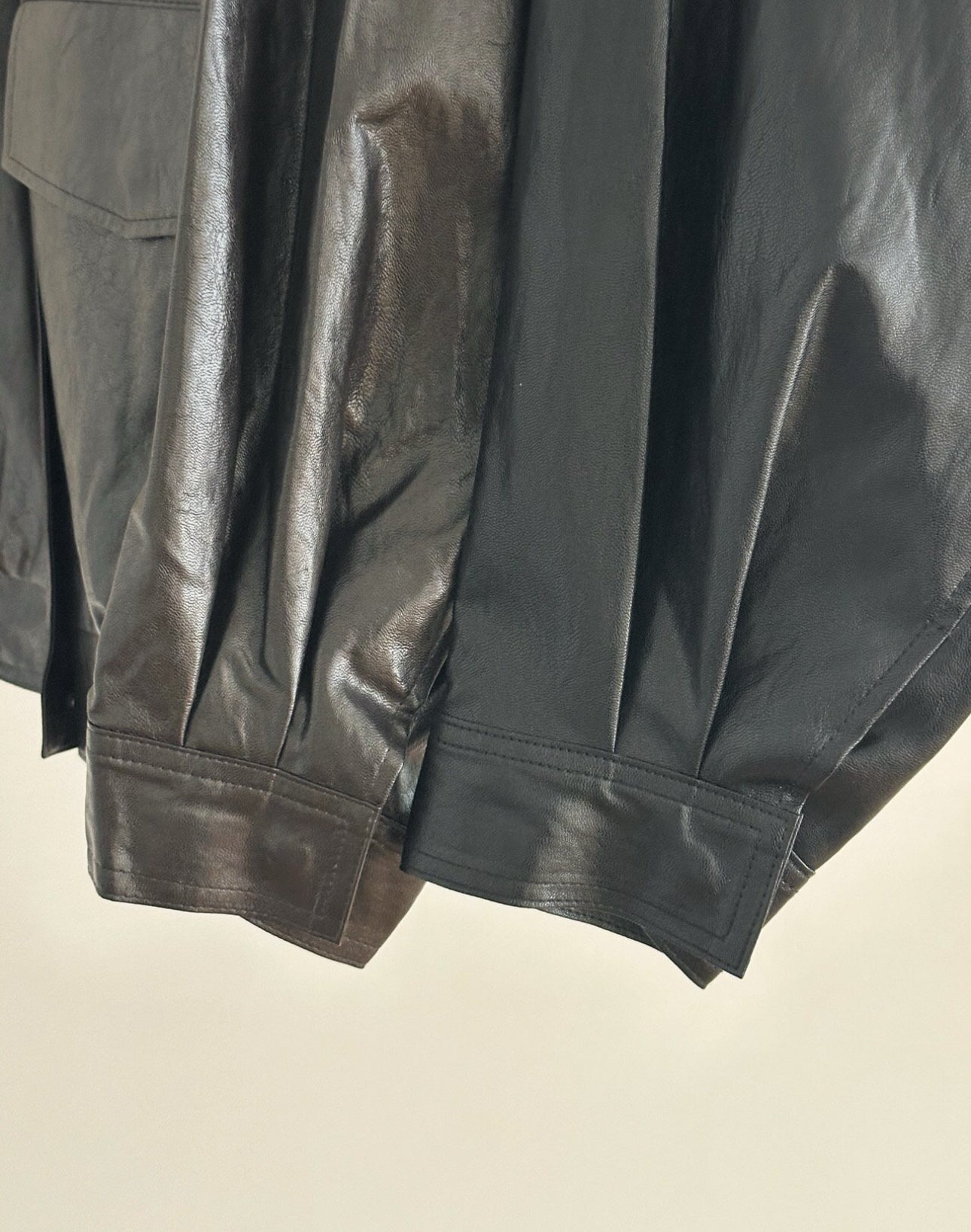 Classic Leather Bomber