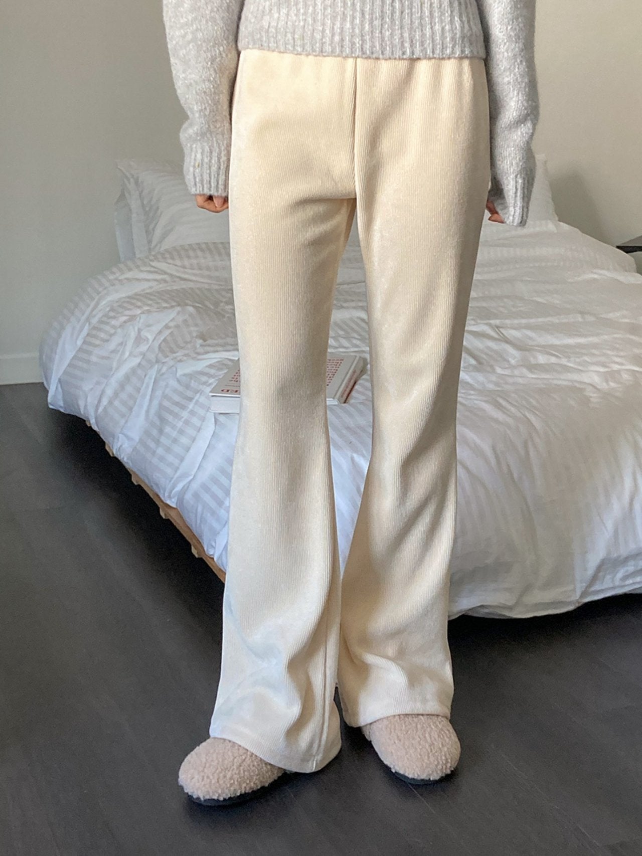 Corduroy Flare Pants