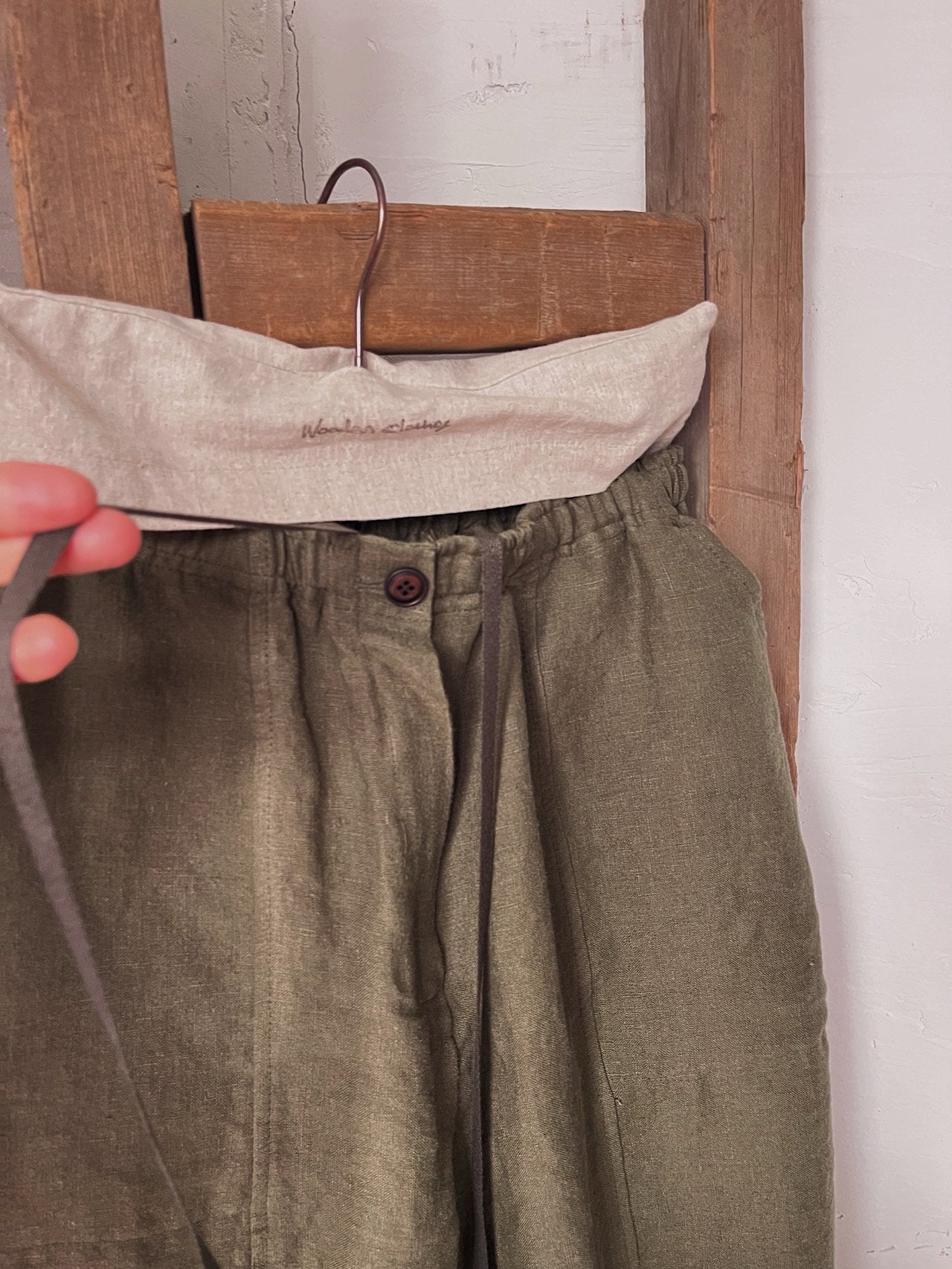Linen Baggy Pants