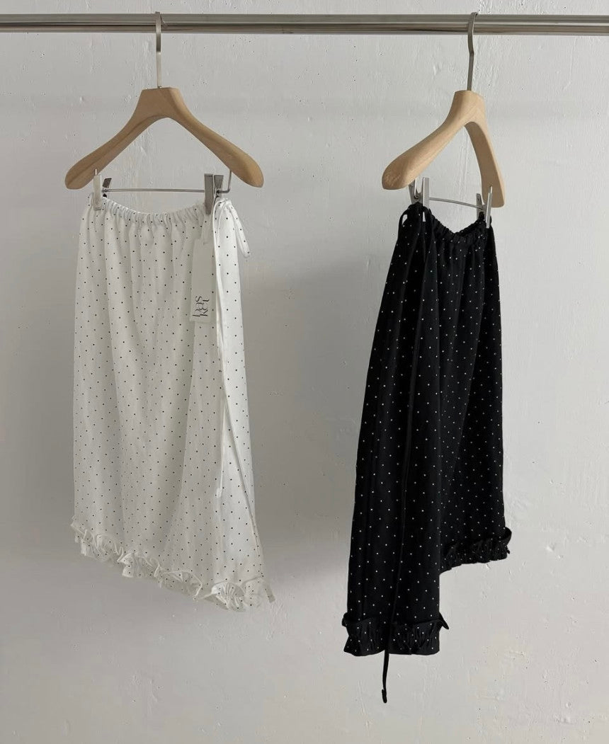 Frill Dots Skirt