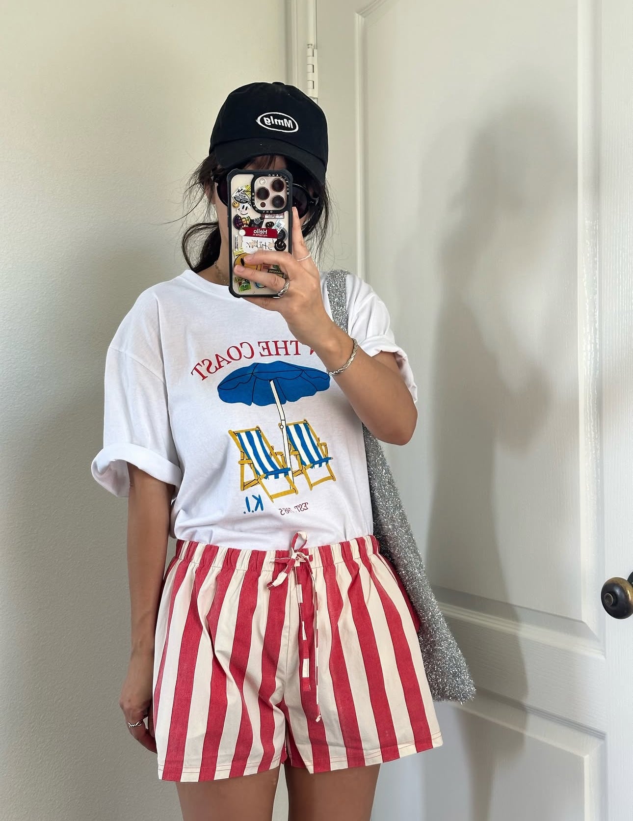 Pigment Striped Shorts