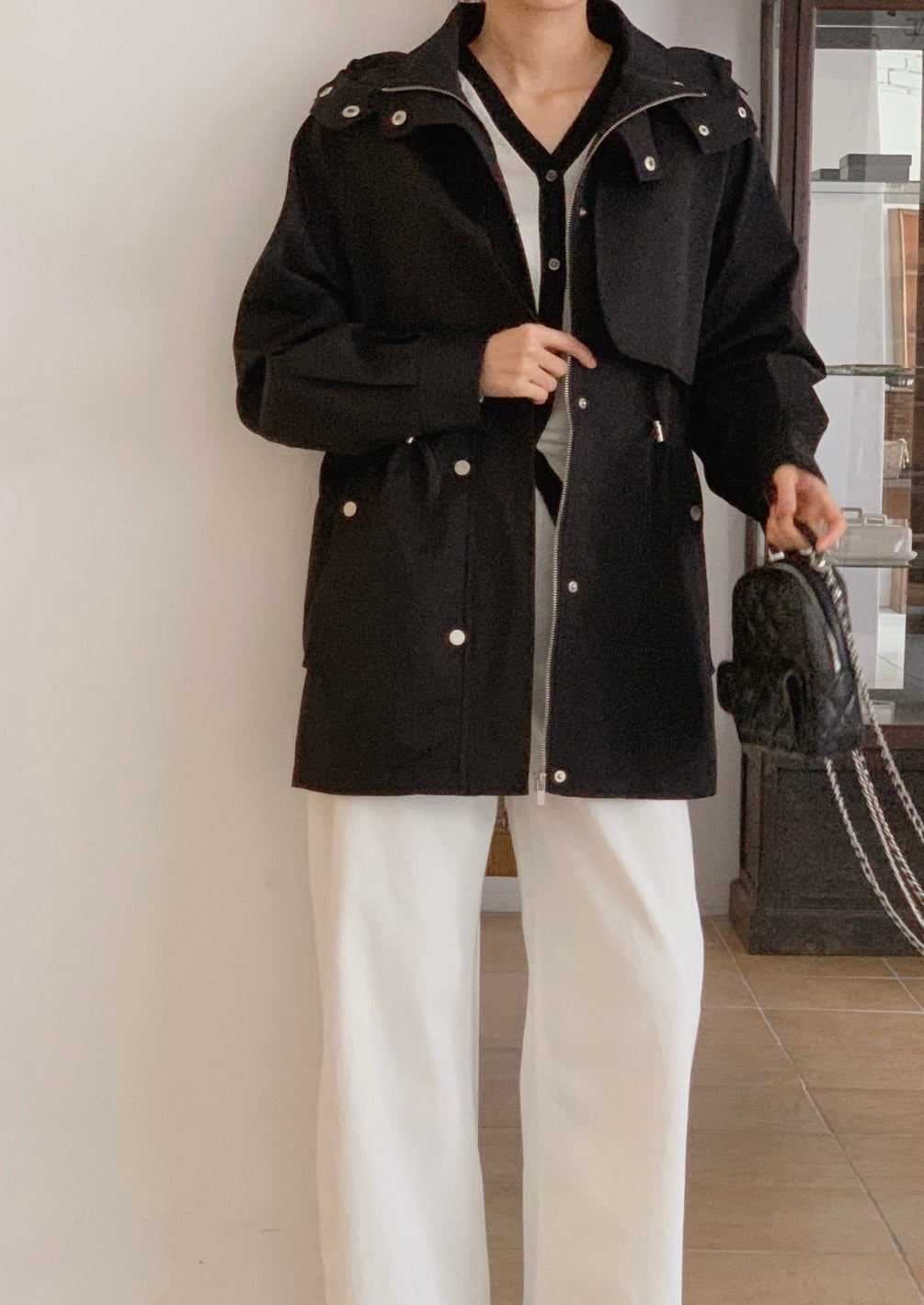 Hood Trench Jacket