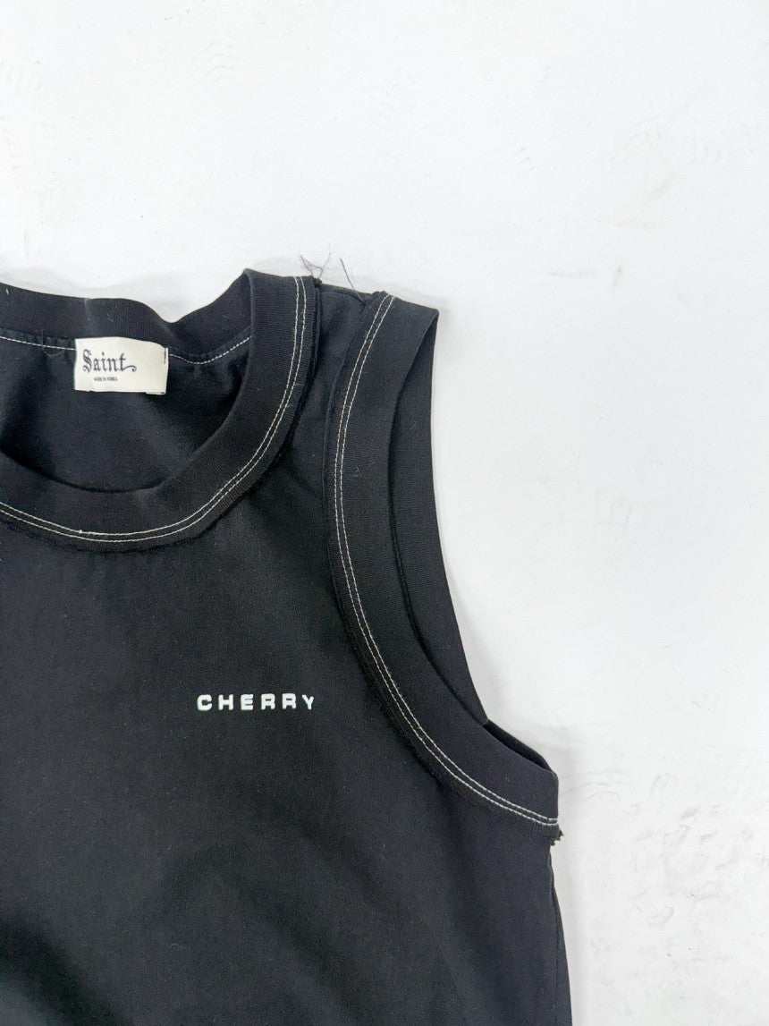 Cherry Sleeveless