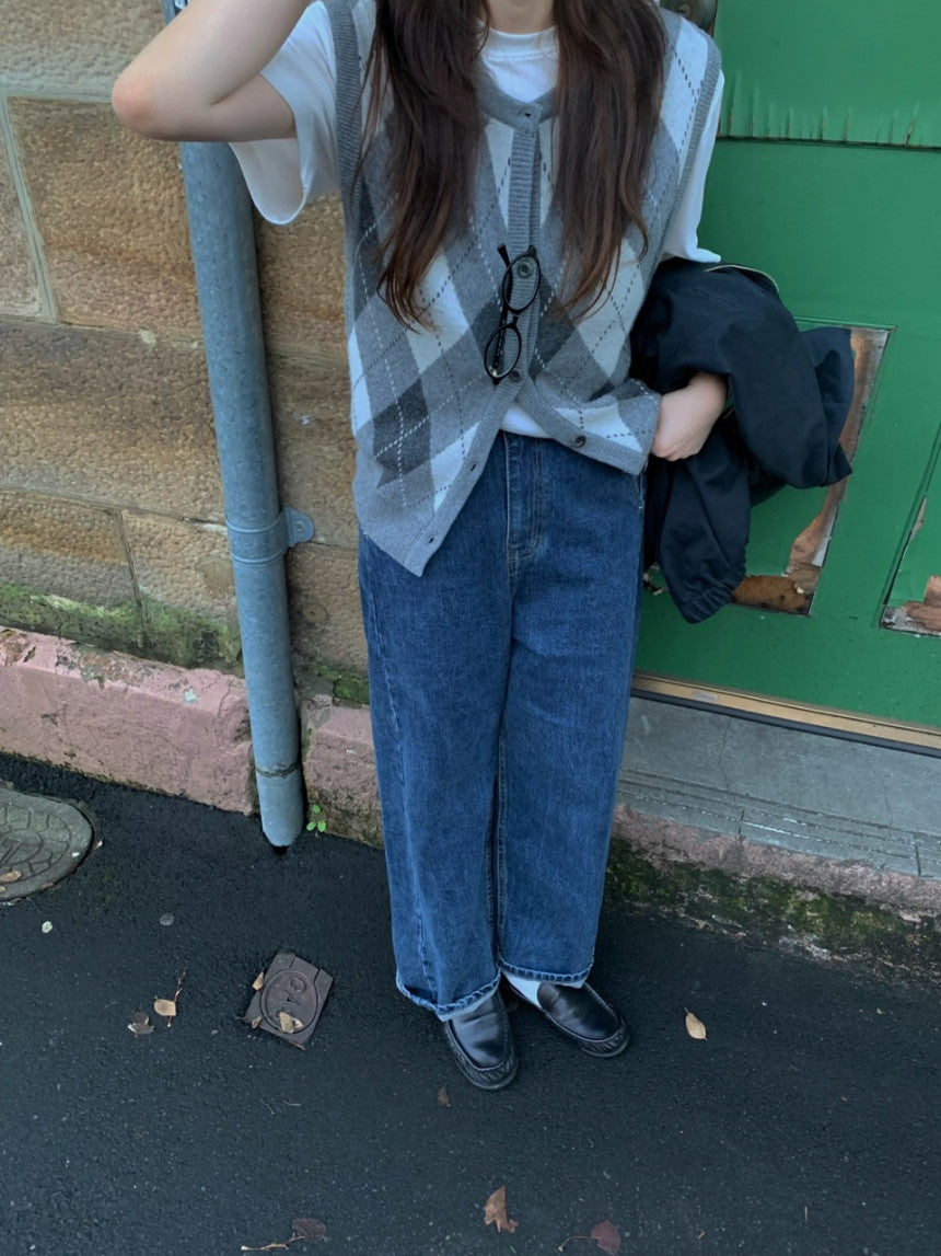 Argyle Vest