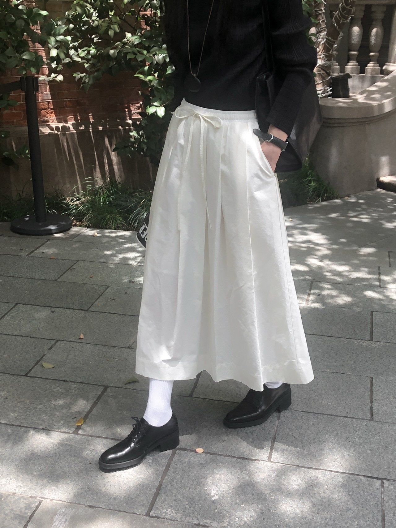 Cream Skirt