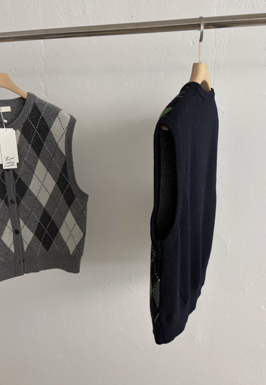 Argyle Vest