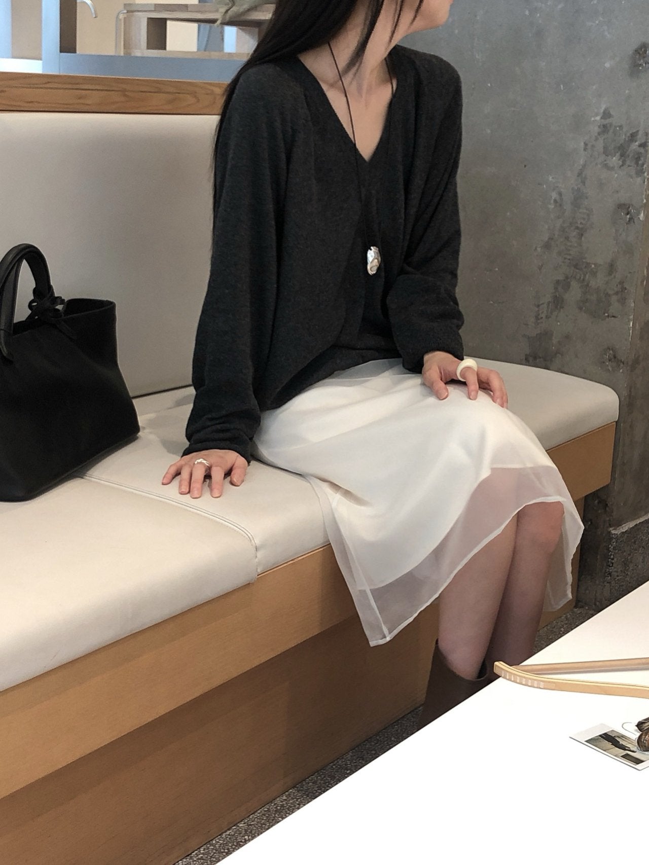 Wool V Neck