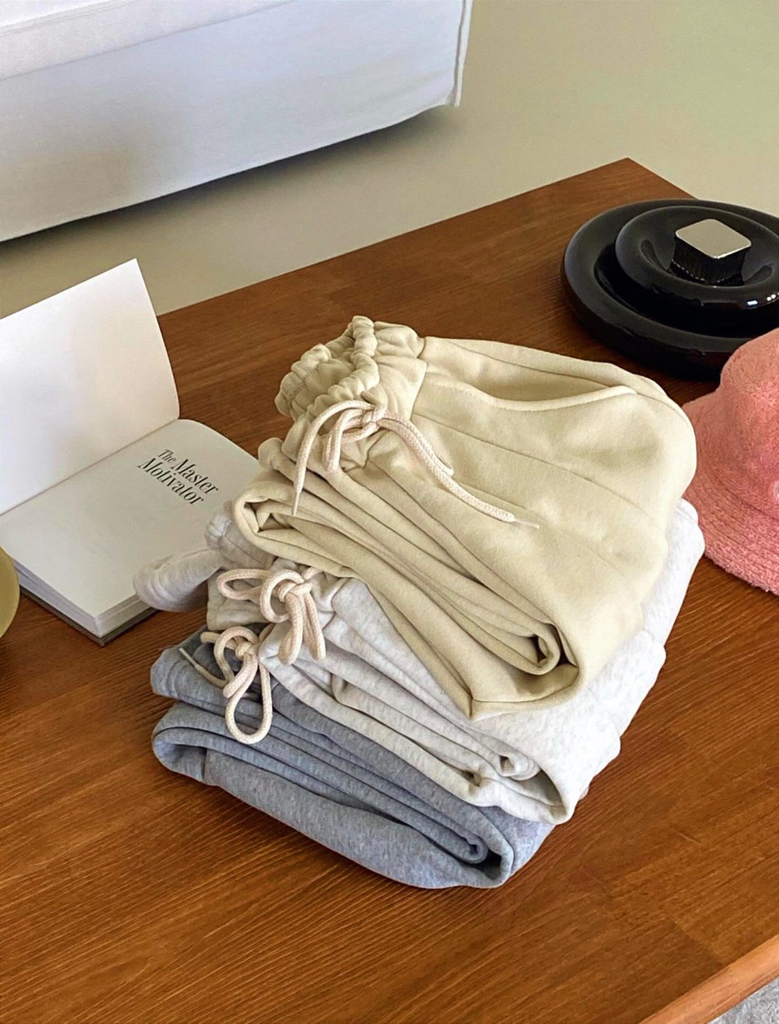 Pintuck Sweatpants