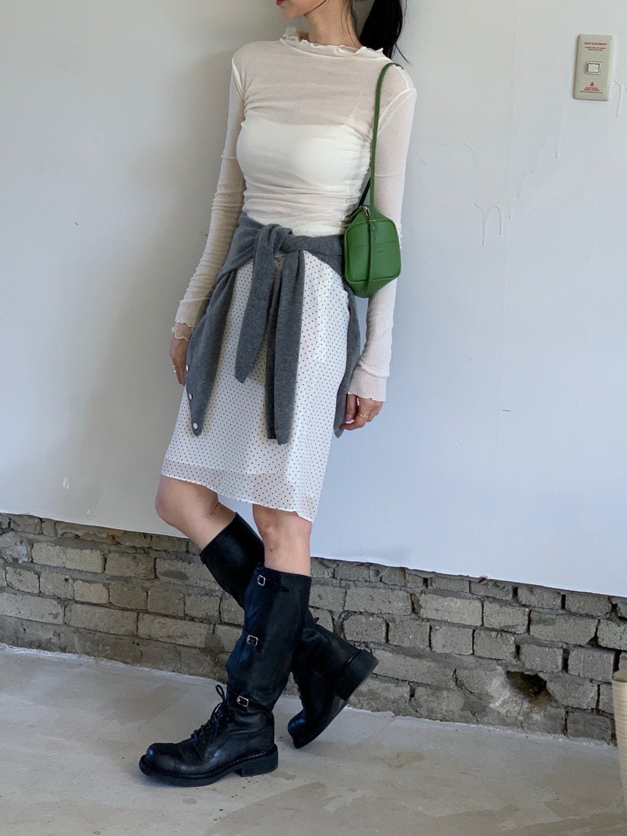 Olive Cardigan