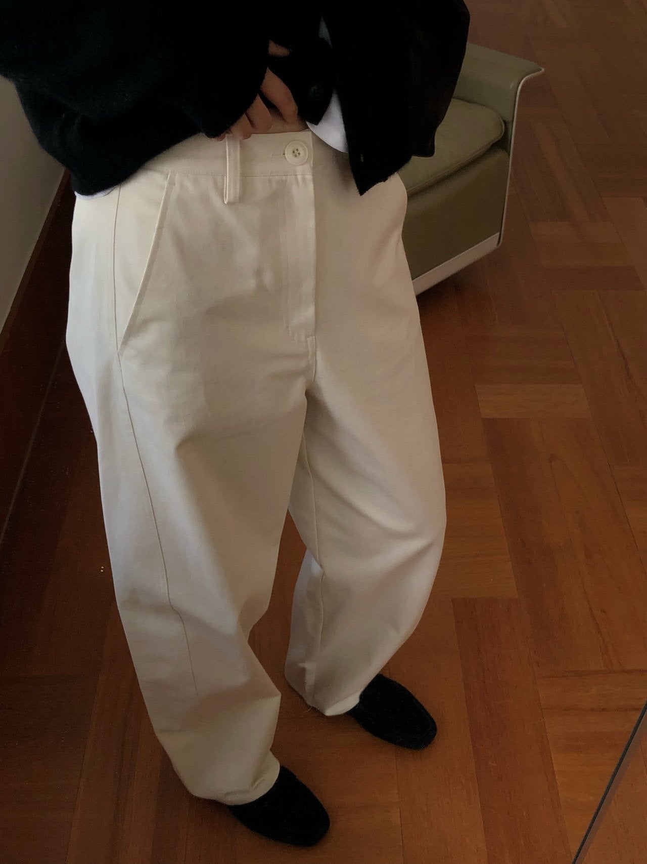 Barrel Twill Pants