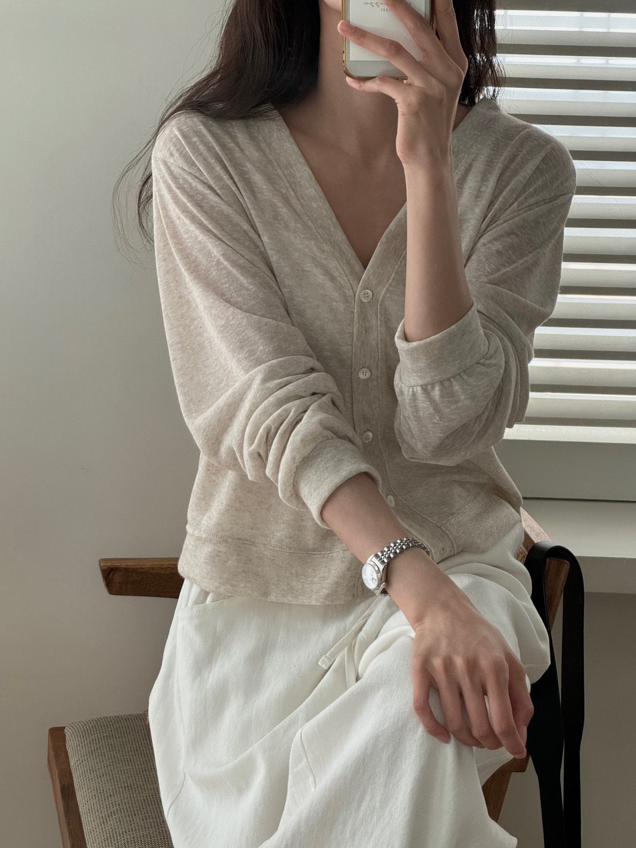 Linen Cardigan