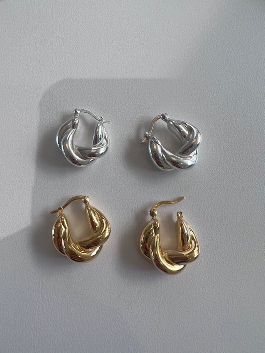 Twist Loop Earring