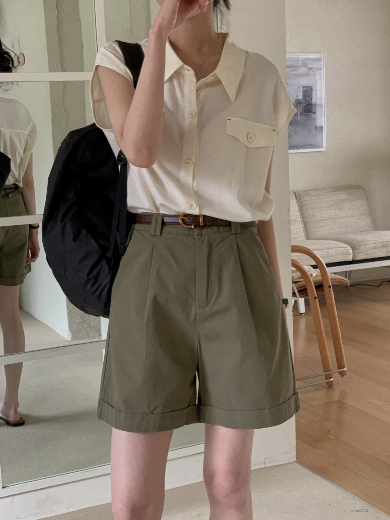 Linen Cotton Shorts