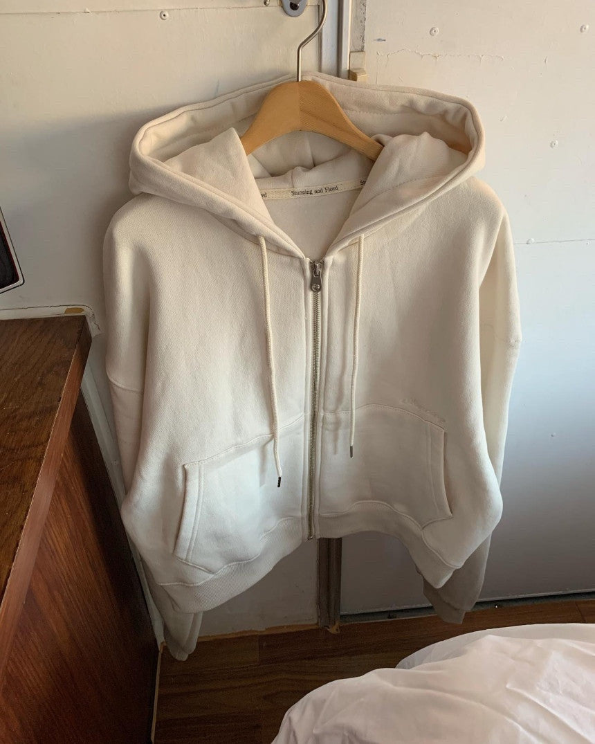 Fleece Hoodie Zip Up