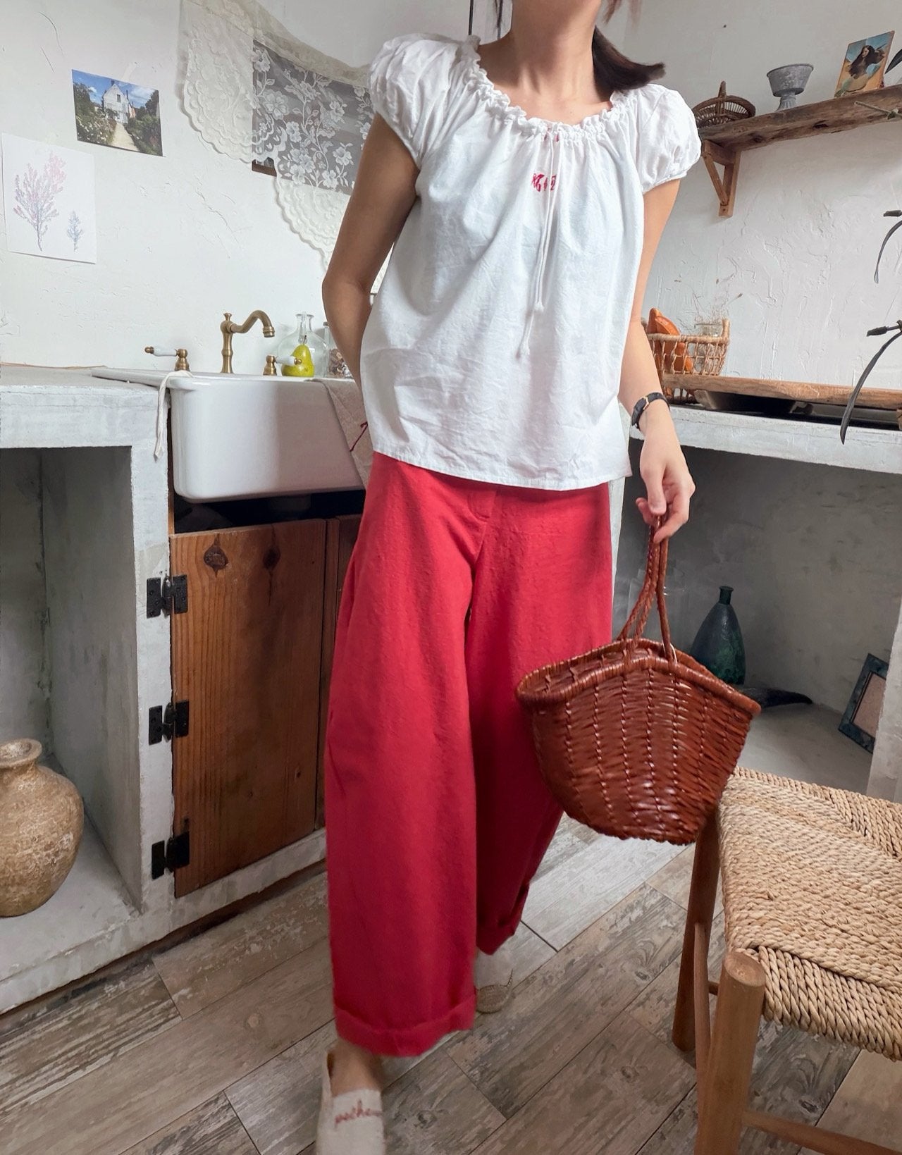 Tess Cotton Pants