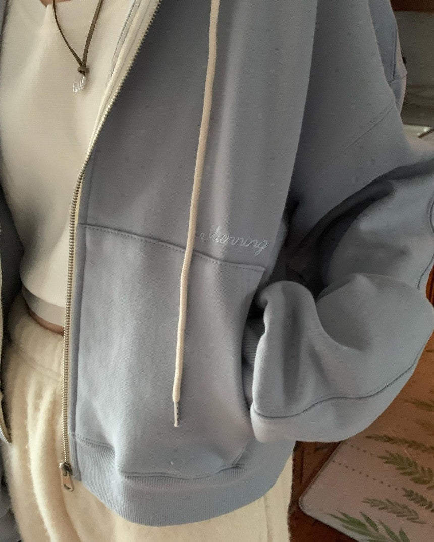 Fleece Hoodie Zip Up