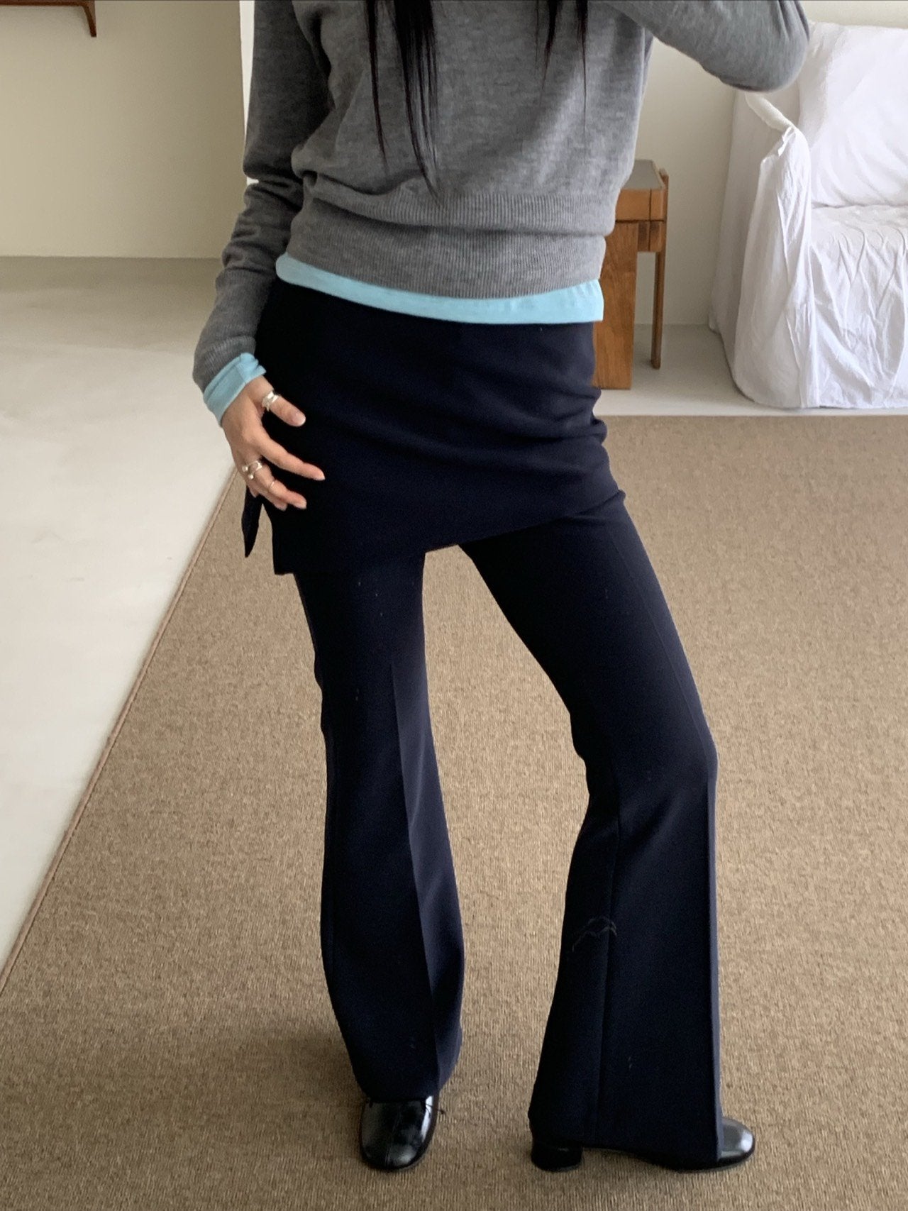 Fan Boot Cut Pants