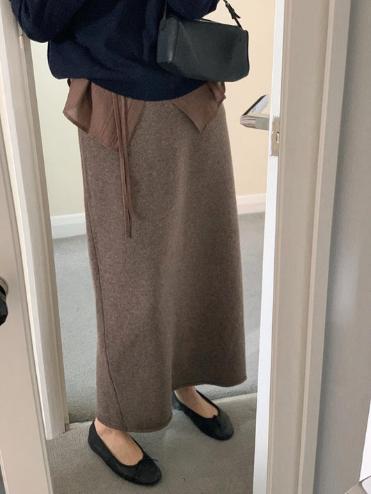 Knit Midi Skirt
