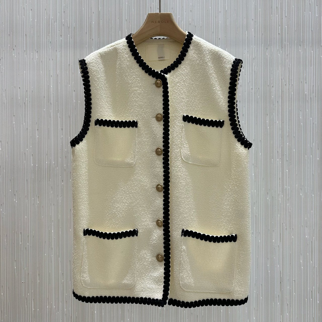 Femme Tweed Vest