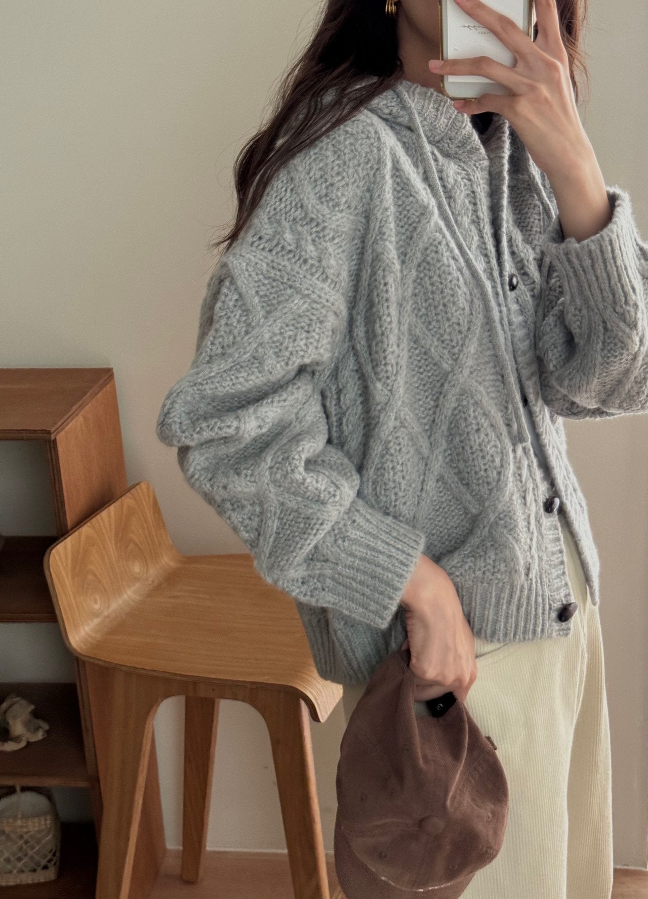 Fisher Hood Cardigan