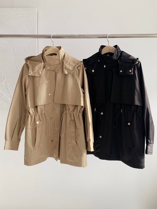 Hood Trench Jacket