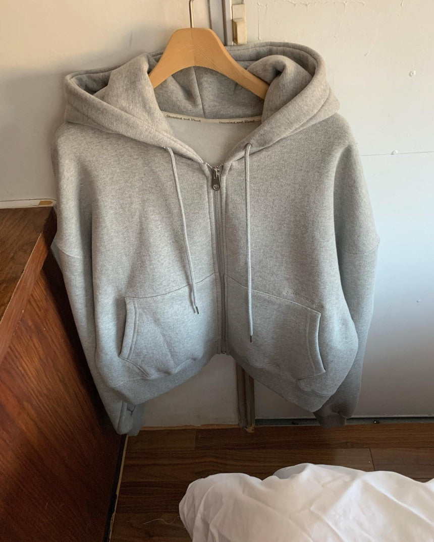 Fleece Hoodie Zip Up