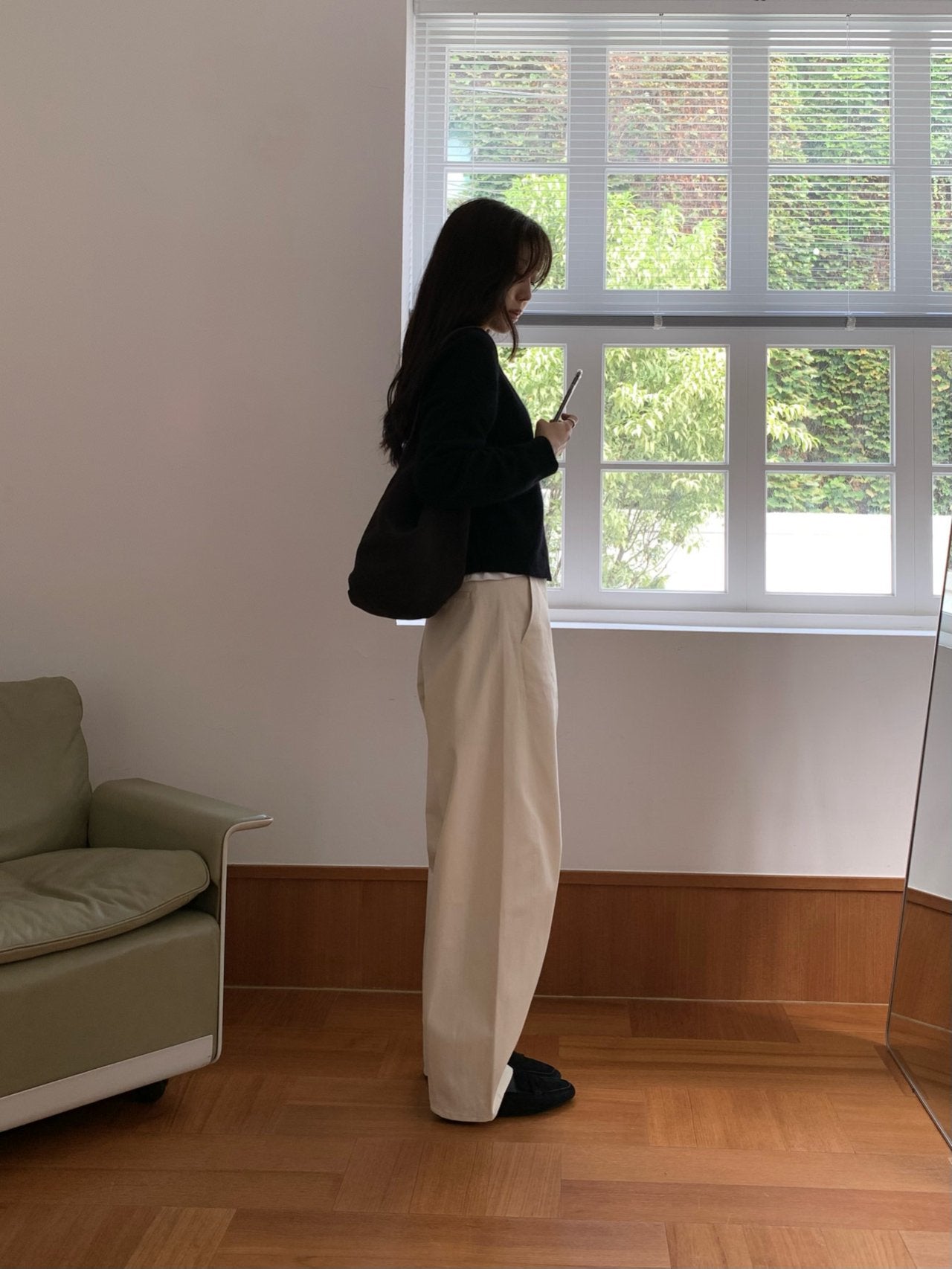 Barrel Twill Pants