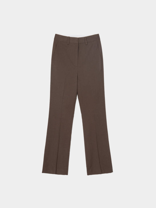 Wool Flare Trouser
