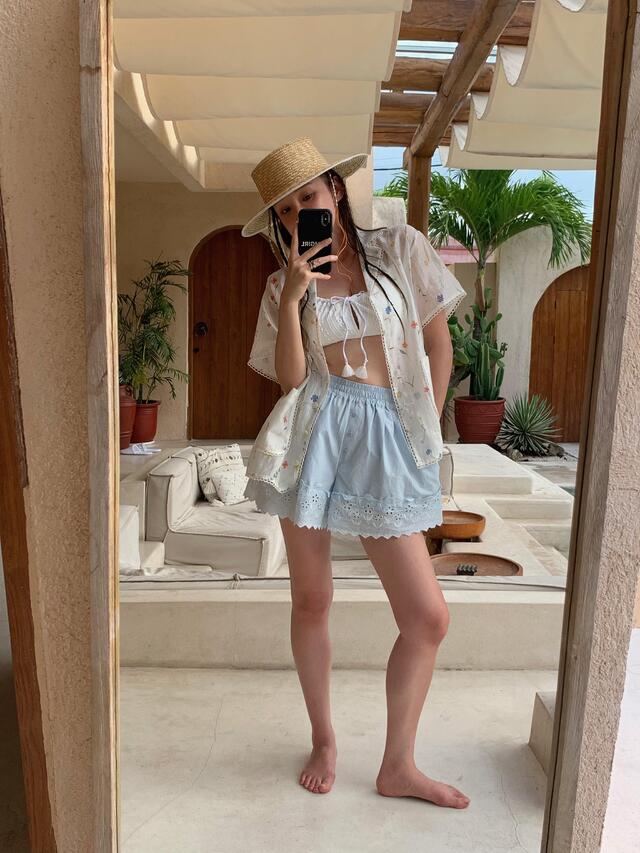 Organza Camp Shirt