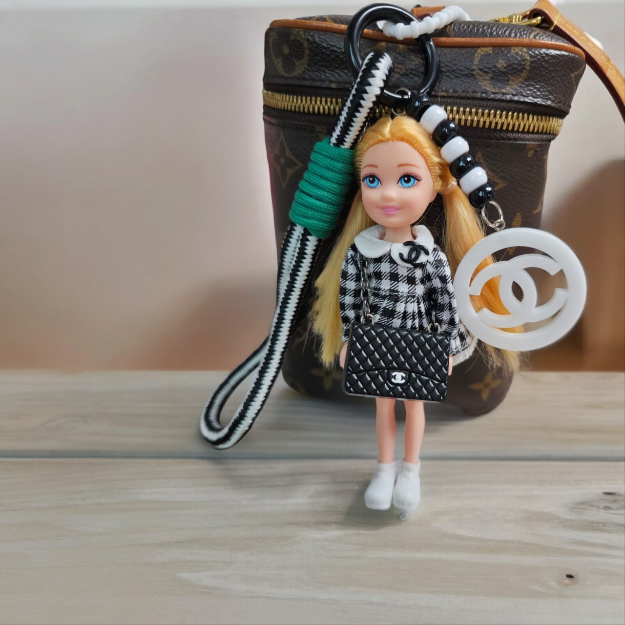 Cha Barbie Keyring