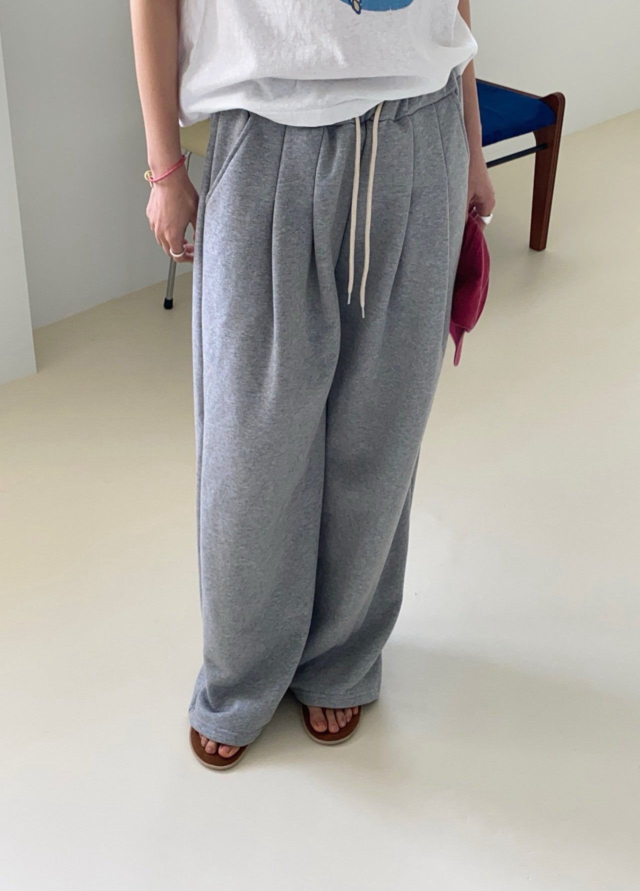 Pintuck Sweatpants