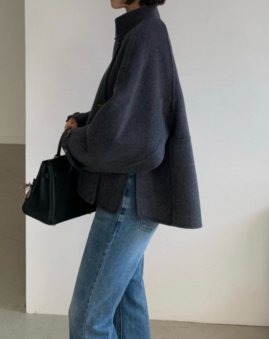 Asymmetric Short Coat