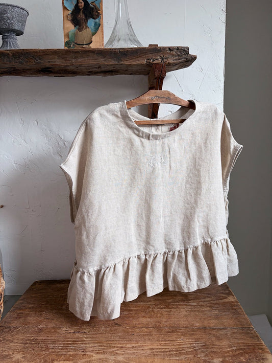 Lauren Linen Blouse