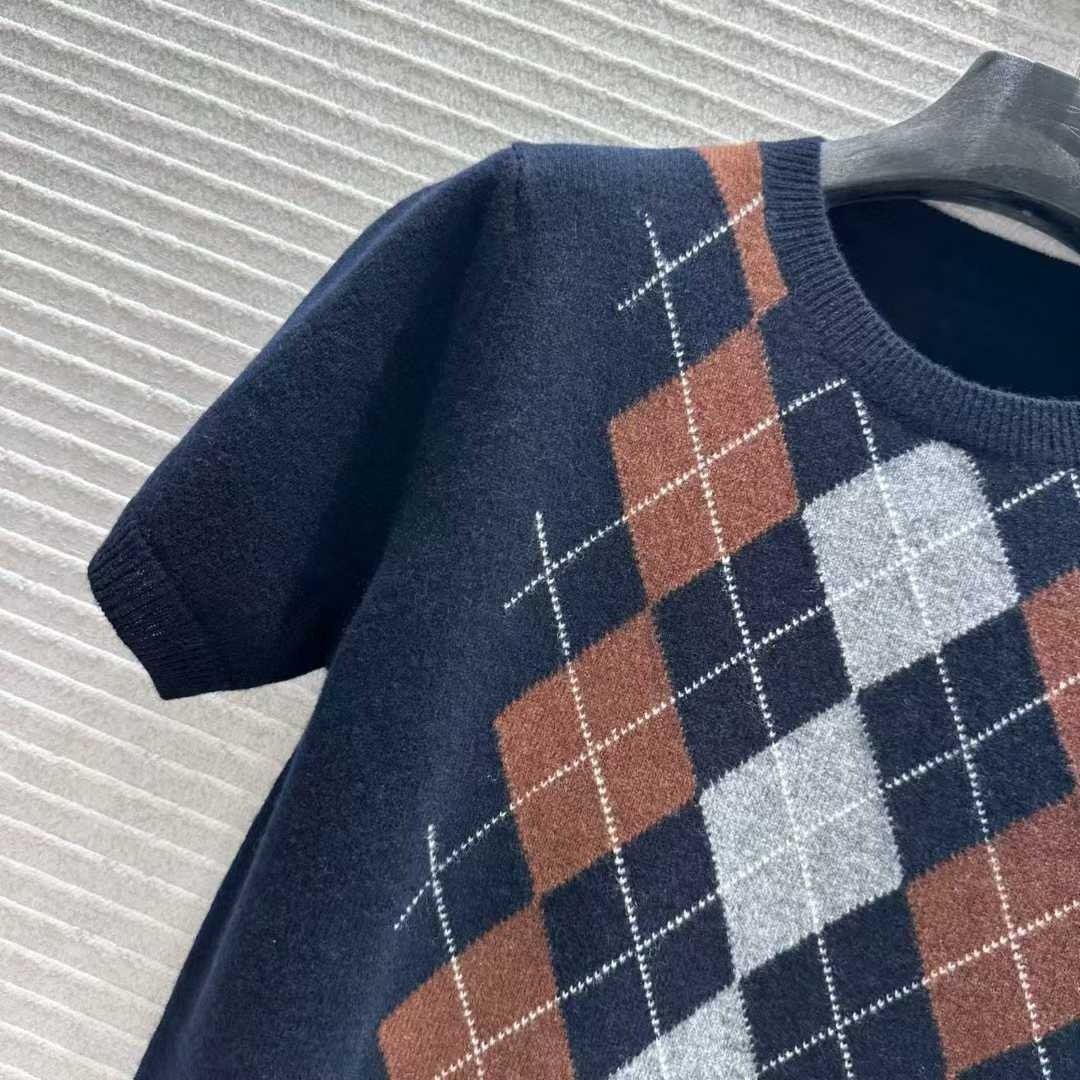 M Argyle Sweater