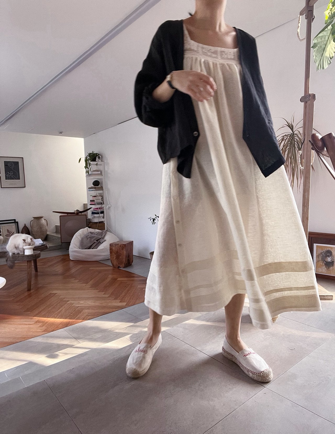 Linen Cardigan