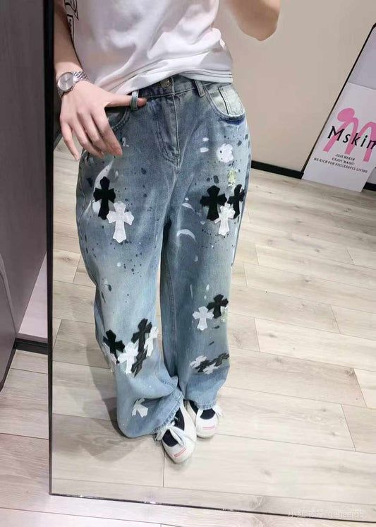 Cross Baggy Denim