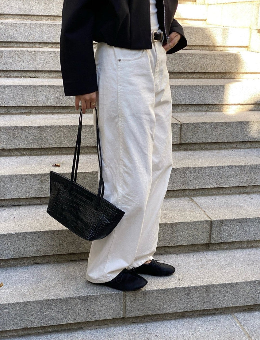 Croc Shoulder Bag