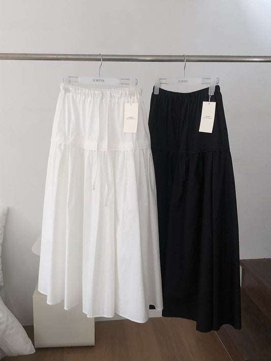 Pintuck Skirt