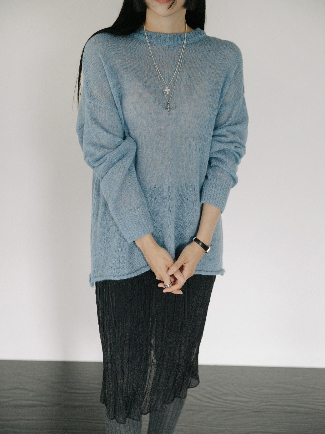 Alpaca Boxy Sweater