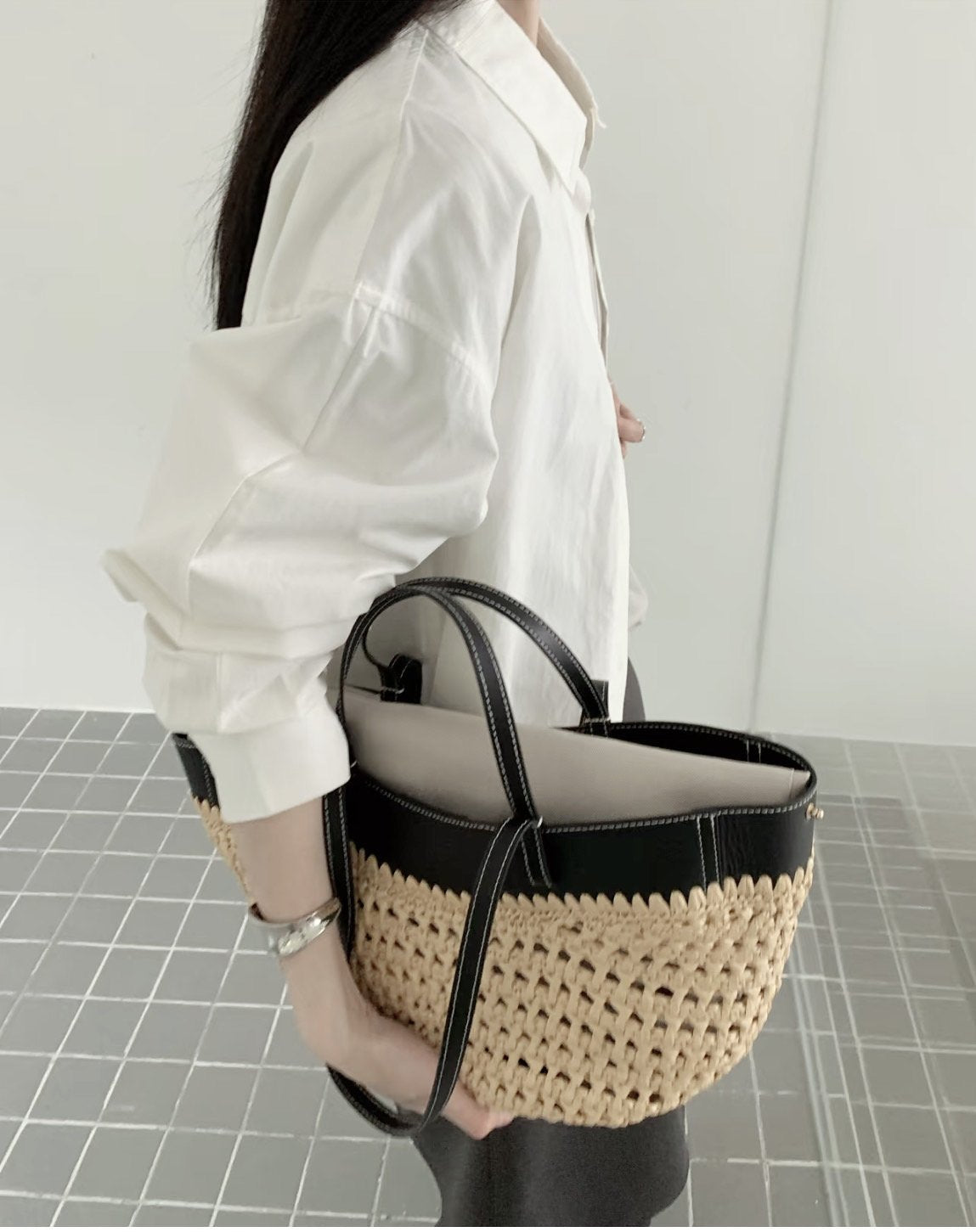 East Raffia Bag