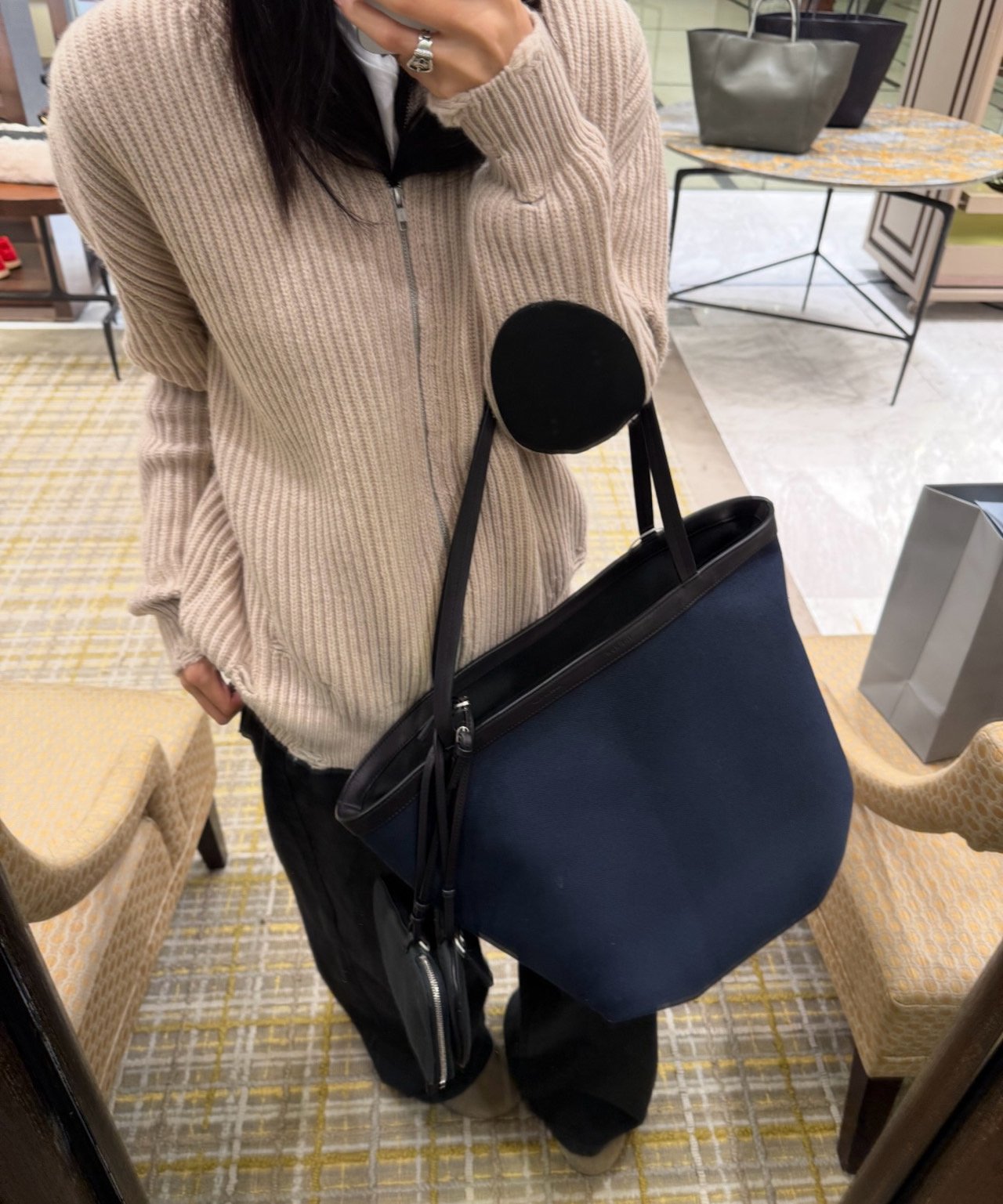 Canvas Reversible Bag