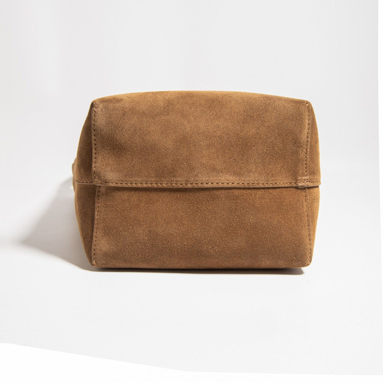 Suede Bucket Shoulder Bag