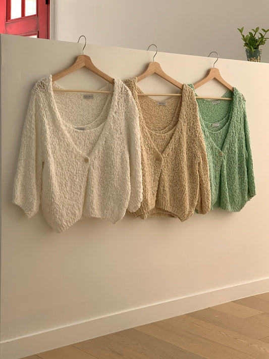 Babe Cotton Knit Set