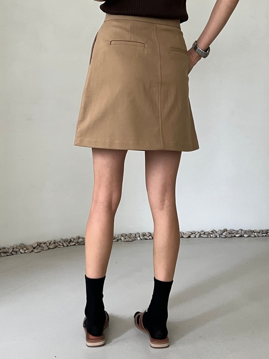 A Line Mini Skirt