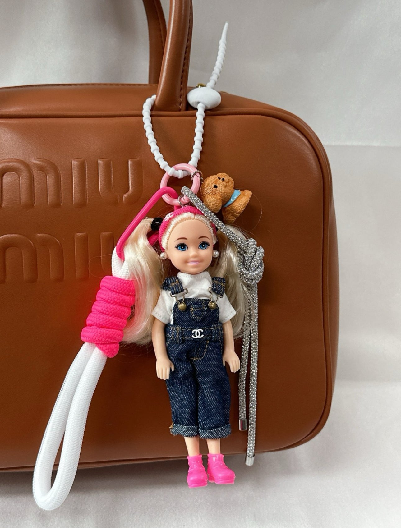 Denim Barbie Keyring