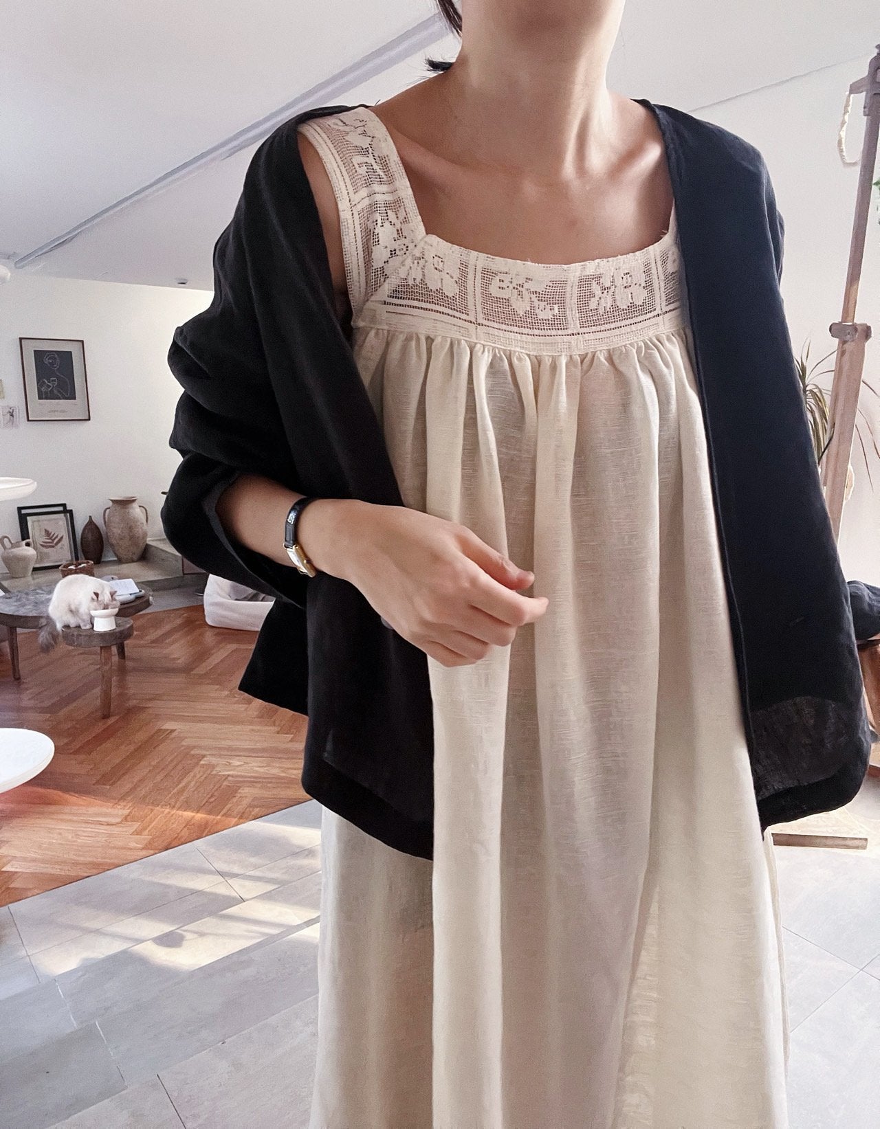 Linen Cardigan