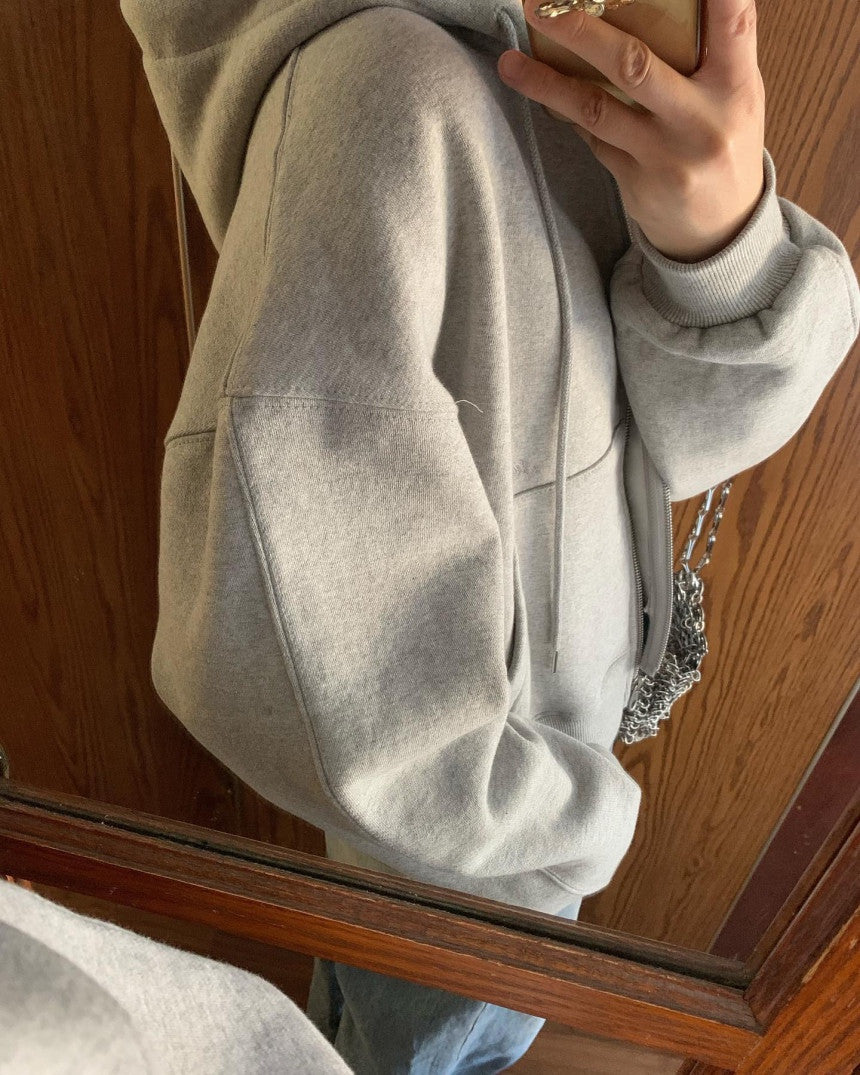 Fleece Hoodie Zip Up